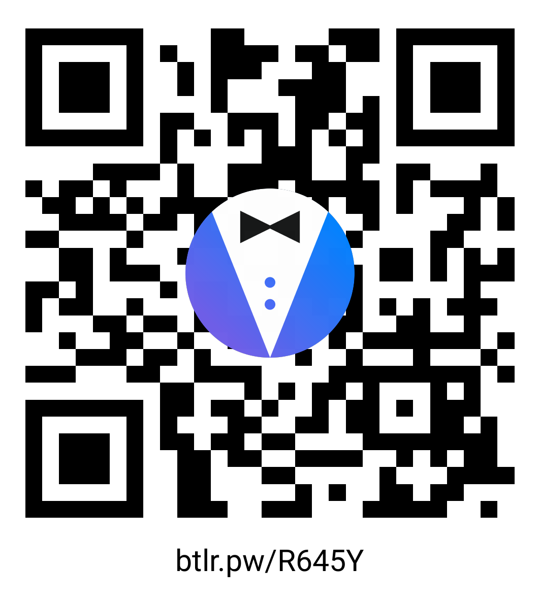 QR code για άνοιγμα του online menu του Disfrutar Thessaloniki